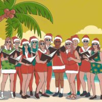 The Beach Carolers’ Brigade – Flash Fiction – 2024/12/09