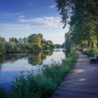 A Message on the Boardwalk