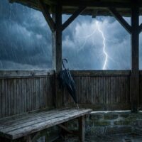 Thunderstorm Shelter – Flash Fiction – July 27, 2026